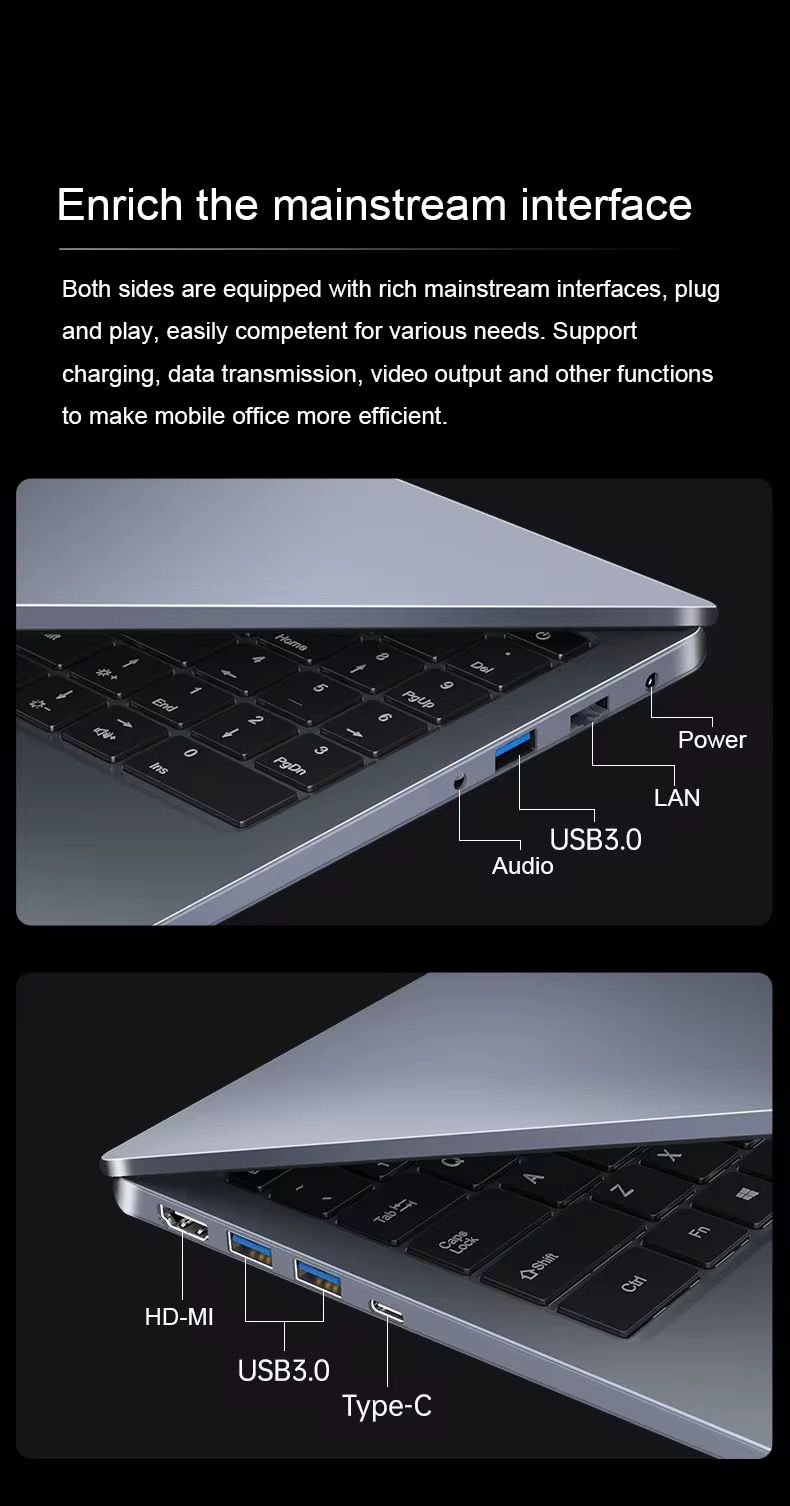 15.6 Inch Laptop, Core i7 9750H, Intel UHD, 16GB RAM, 1TB SSD - Image 5
